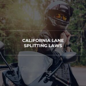 California Lane Splitting Laws